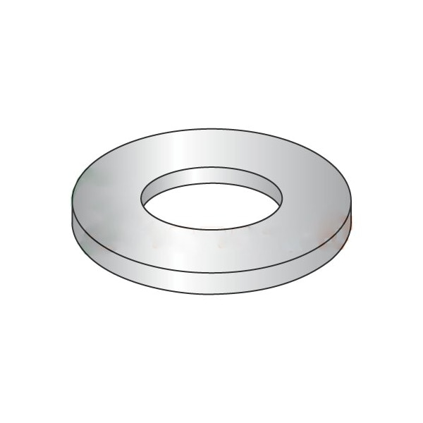 Newport Fasteners Flat Washer, For Screw Size M2.5 , Stainless Steel 10000 PK 377759 - main
